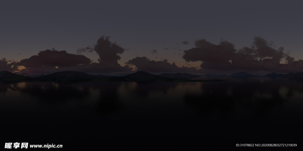 辽阔天空风景贴图