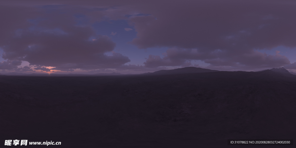 辽阔天空风景贴图