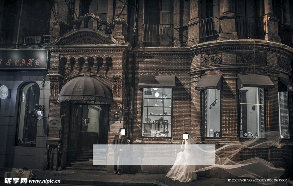 婚纱照 HDR 复古色调 调色