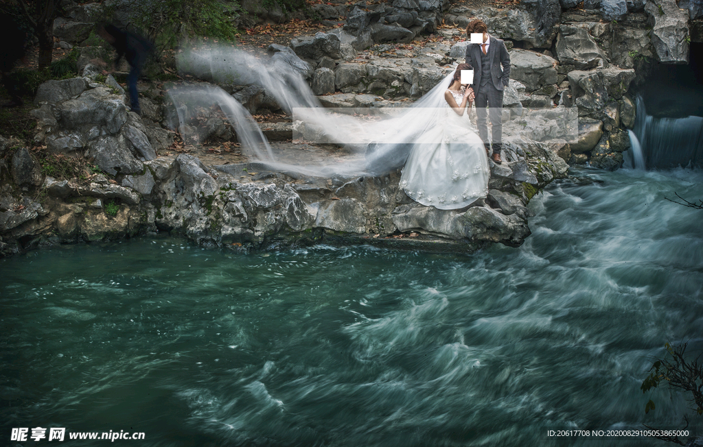 婚纱照 HDR 复古色调