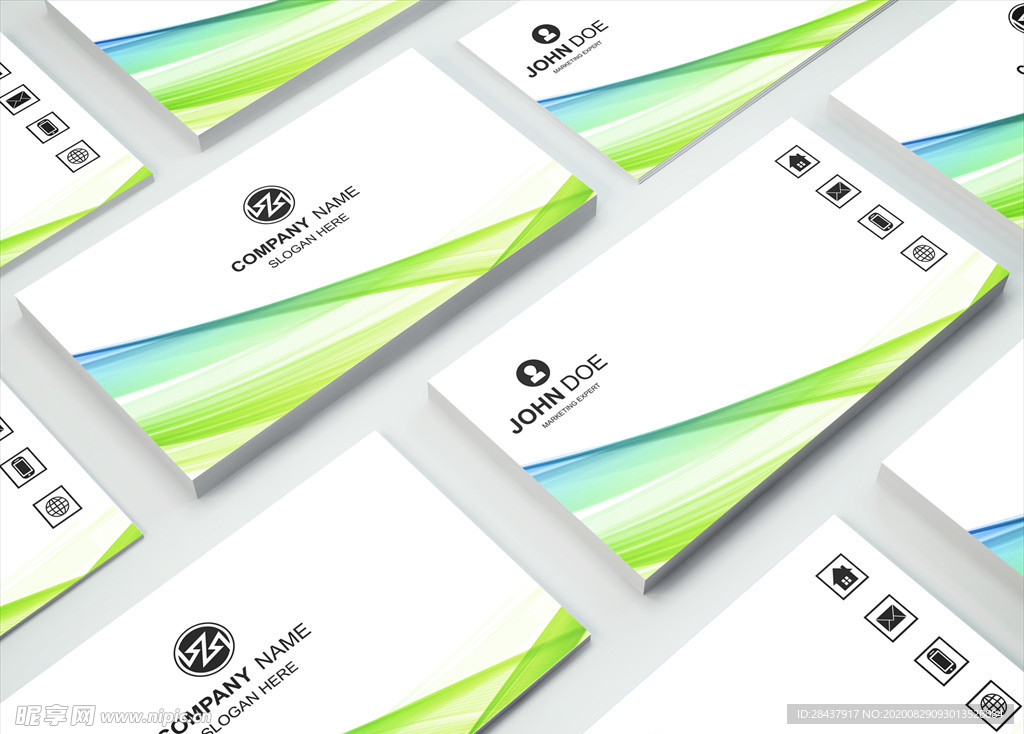 矢量名片模板