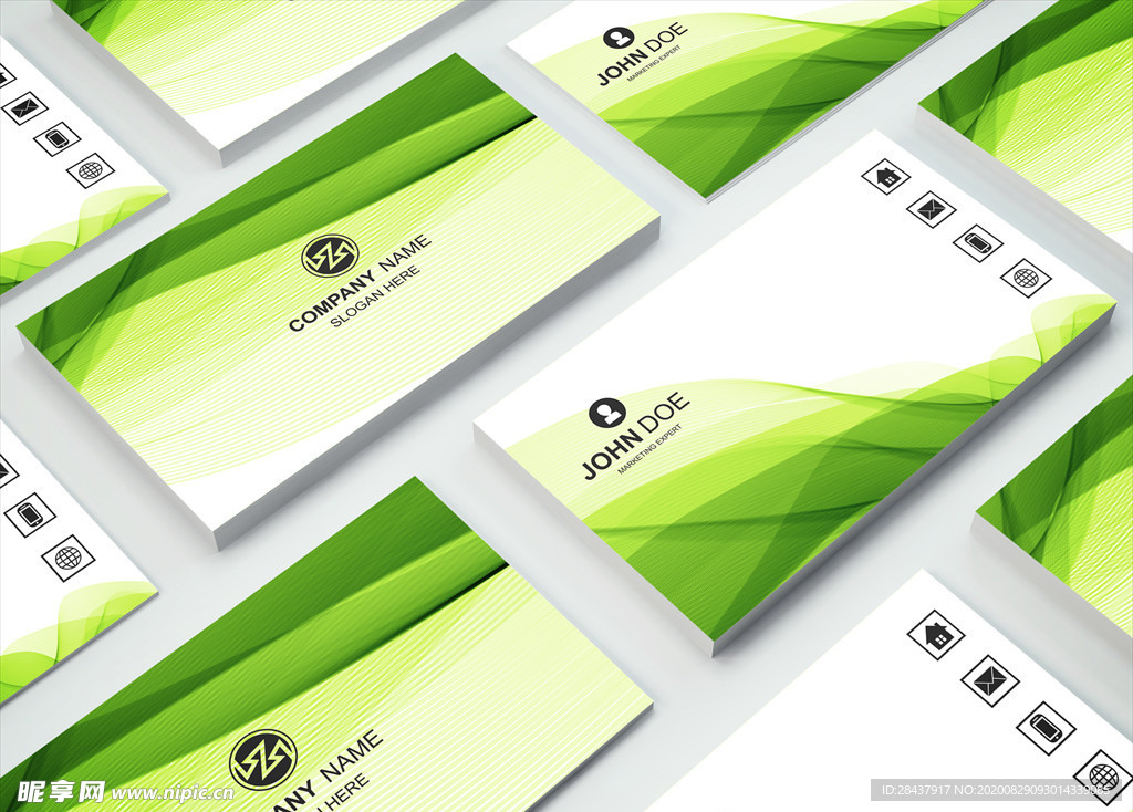 矢量名片模板