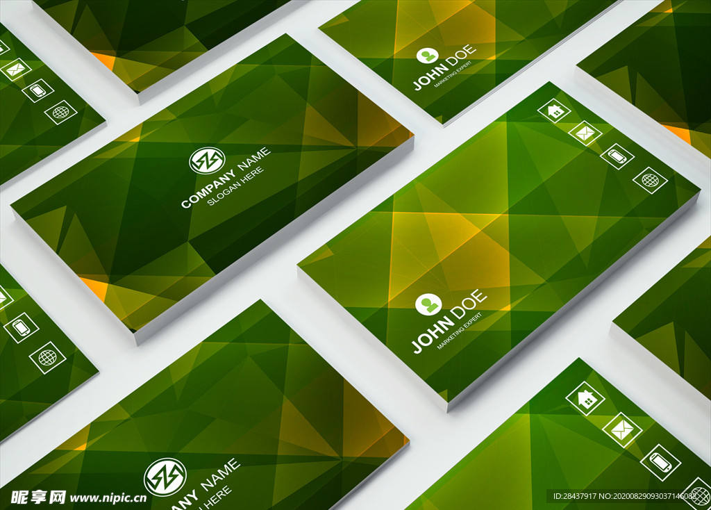 矢量名片模板