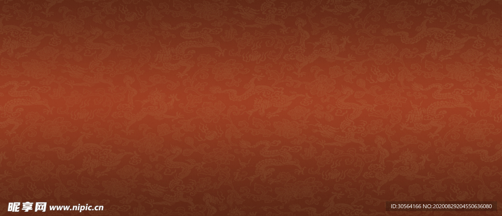 红色复古祥云喜庆背景素材