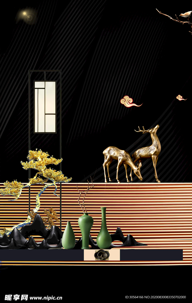 地产活动背景海报素材