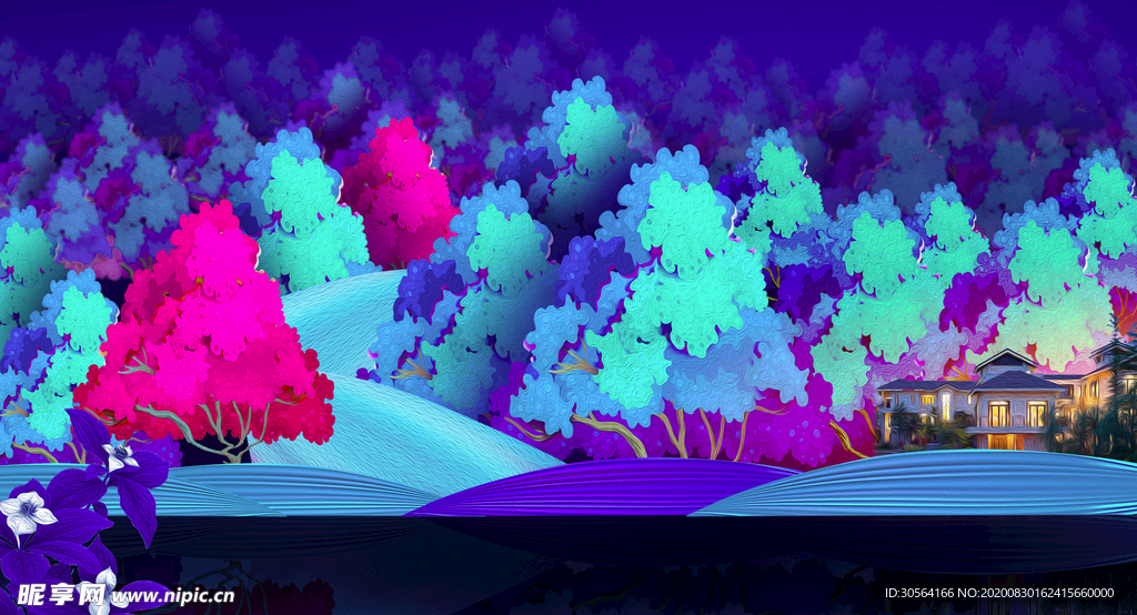 地产复古活动宣传海报背景素材