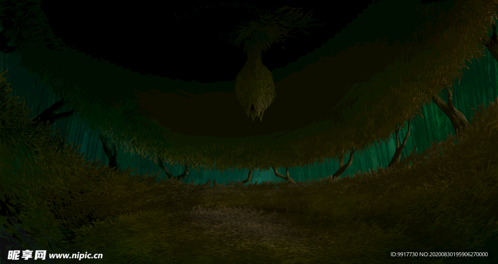 猫头鹰巢穴内景