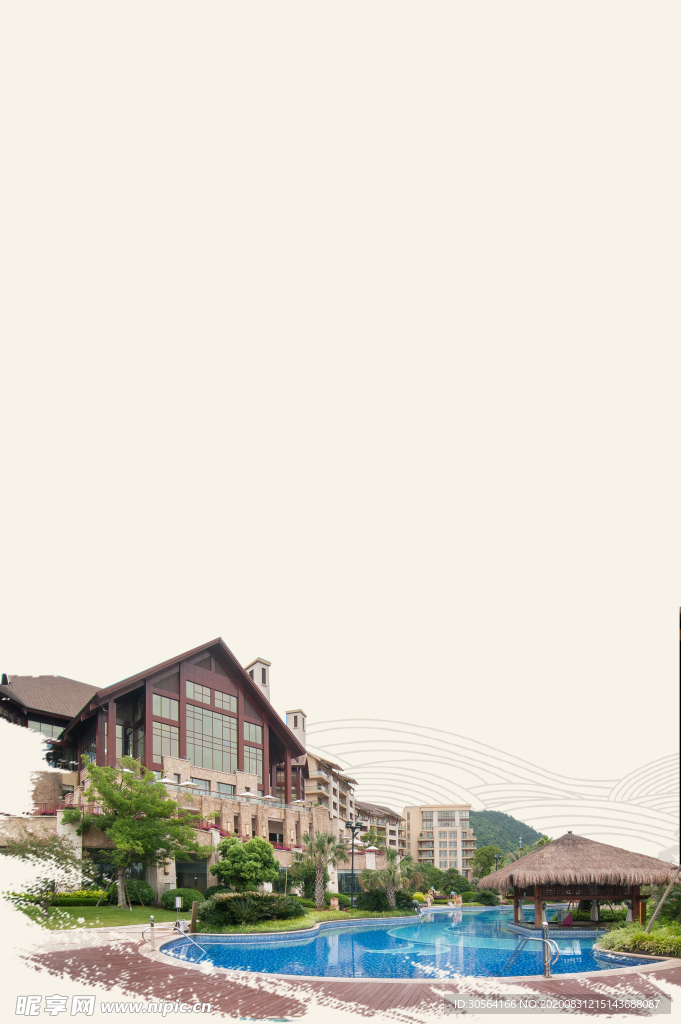 地产活动宣传背景海报素材