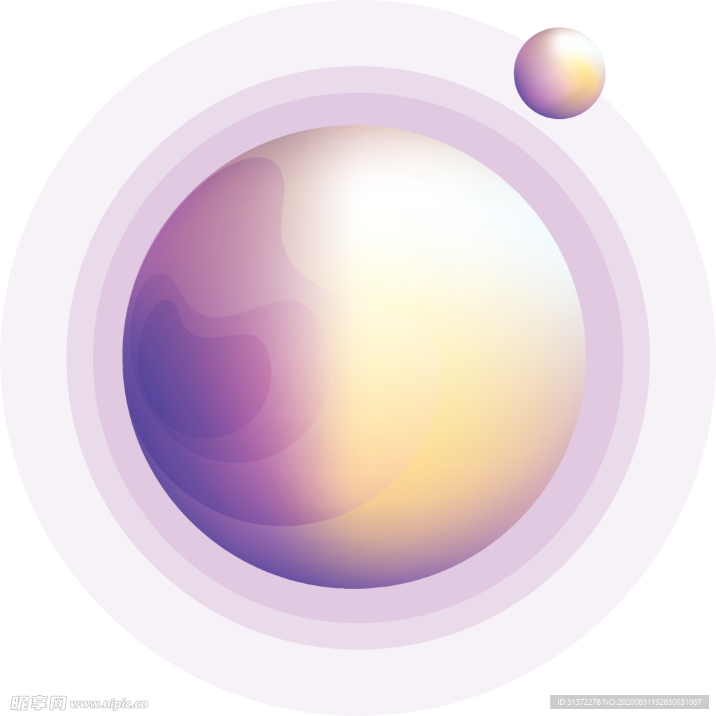 宇宙星空宇航员飞船插画图片