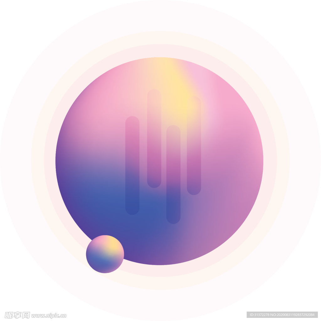 宇宙星空宇航员飞船插画图片