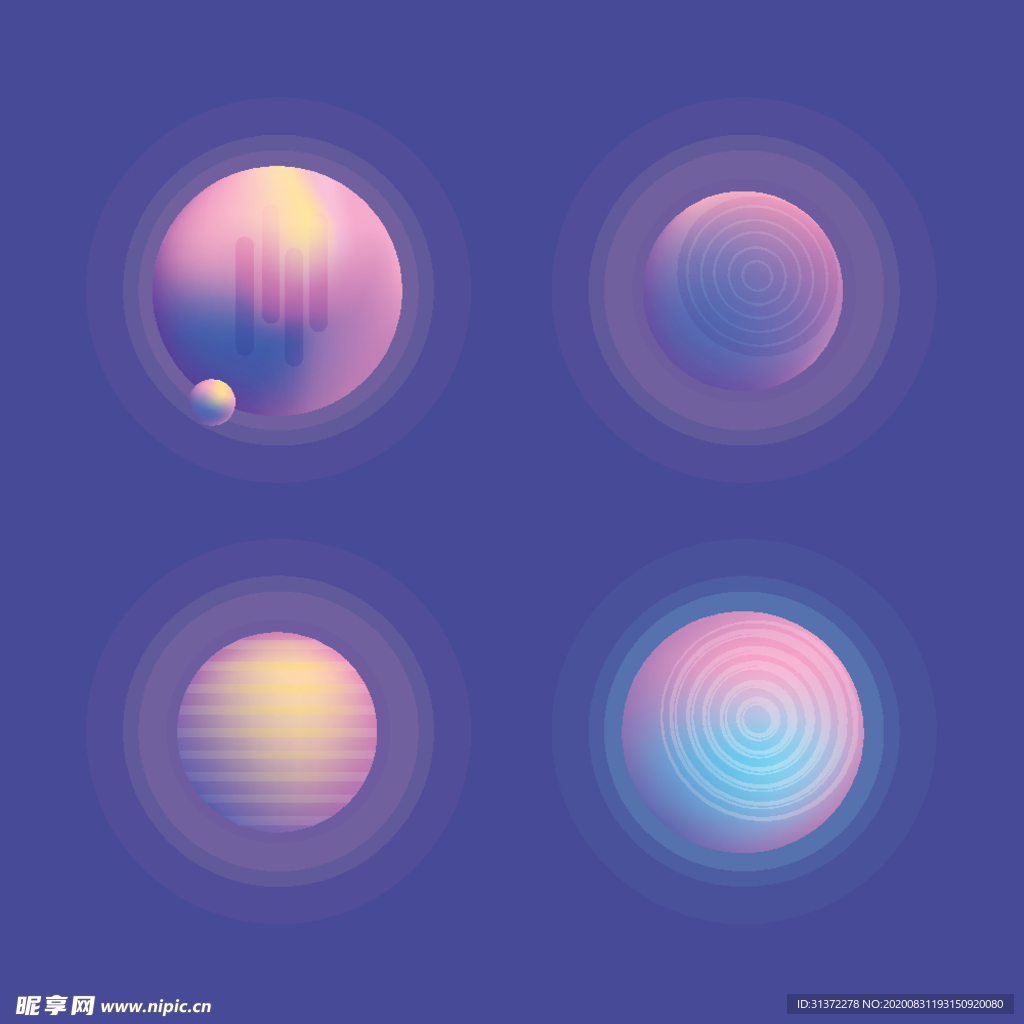 宇宙星空宇航员飞船插画图片