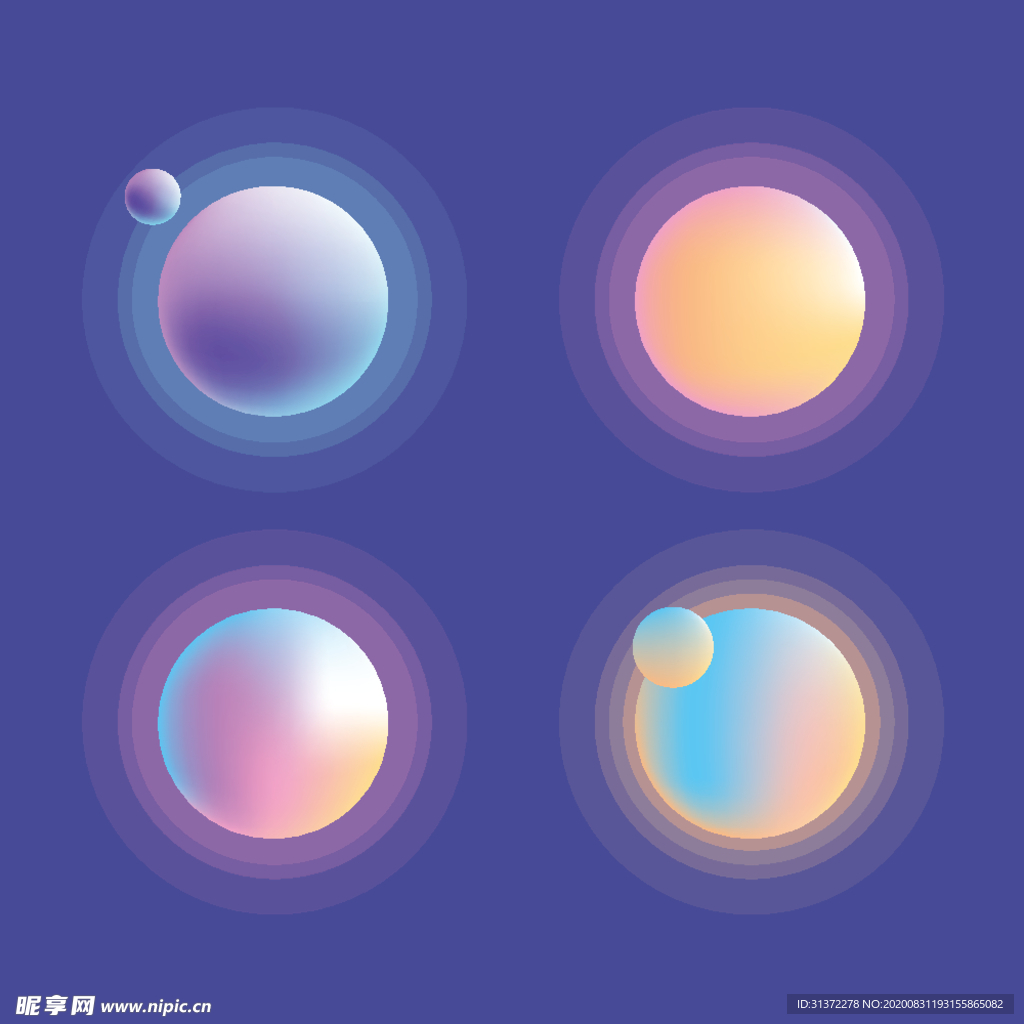 宇宙星空宇航员飞船插画图片