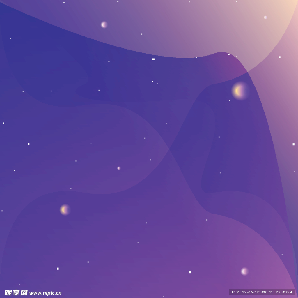 宇宙星空宇航员飞船插画图片