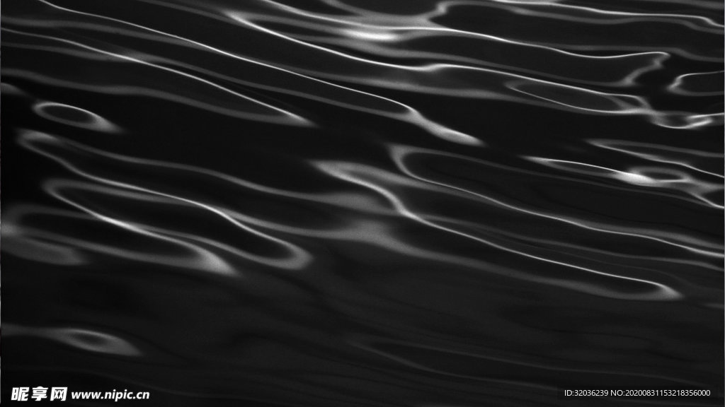 艺术黑白水纹