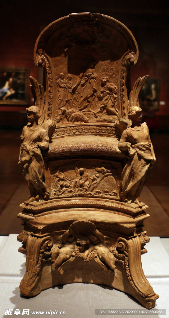 欧美石雕雕刻摄影图