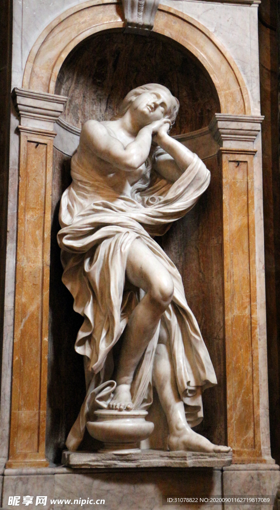 欧美石雕雕刻摄影图