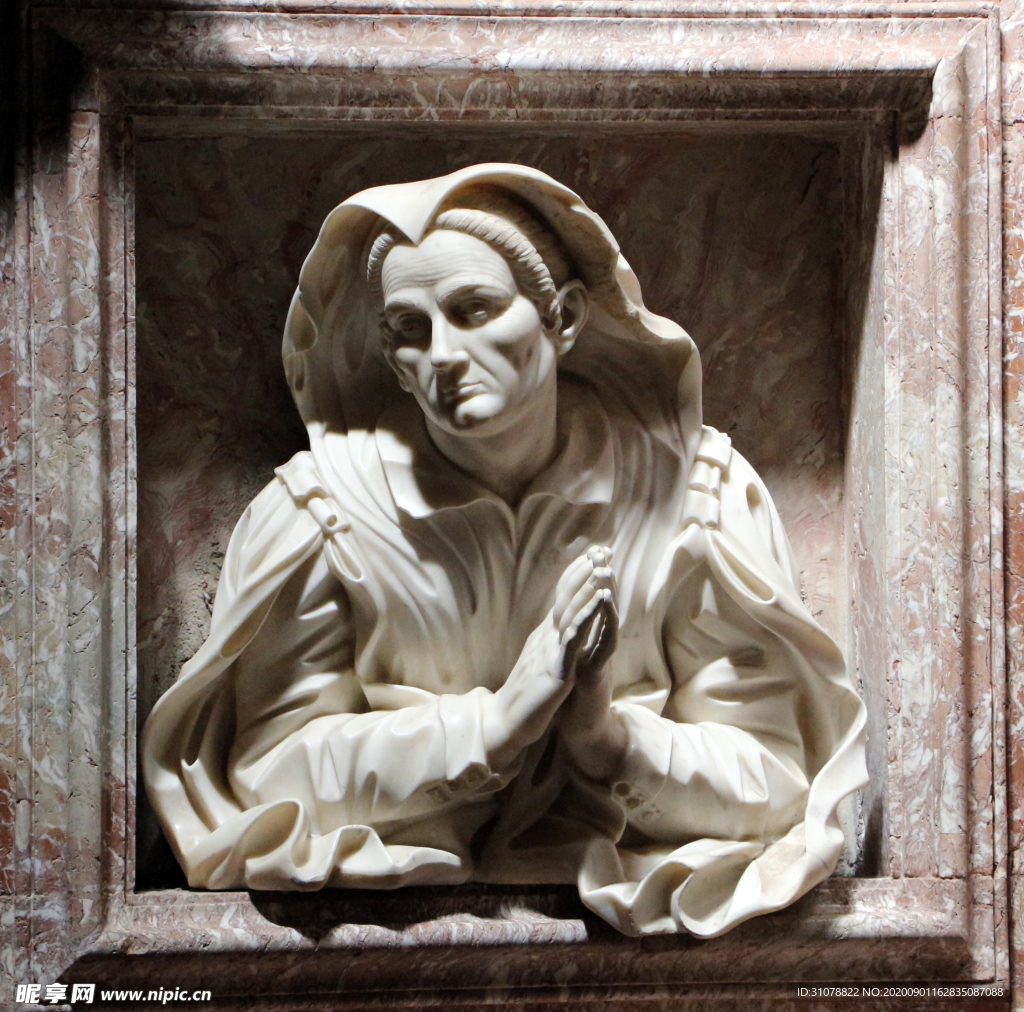 欧美石雕雕刻摄影图