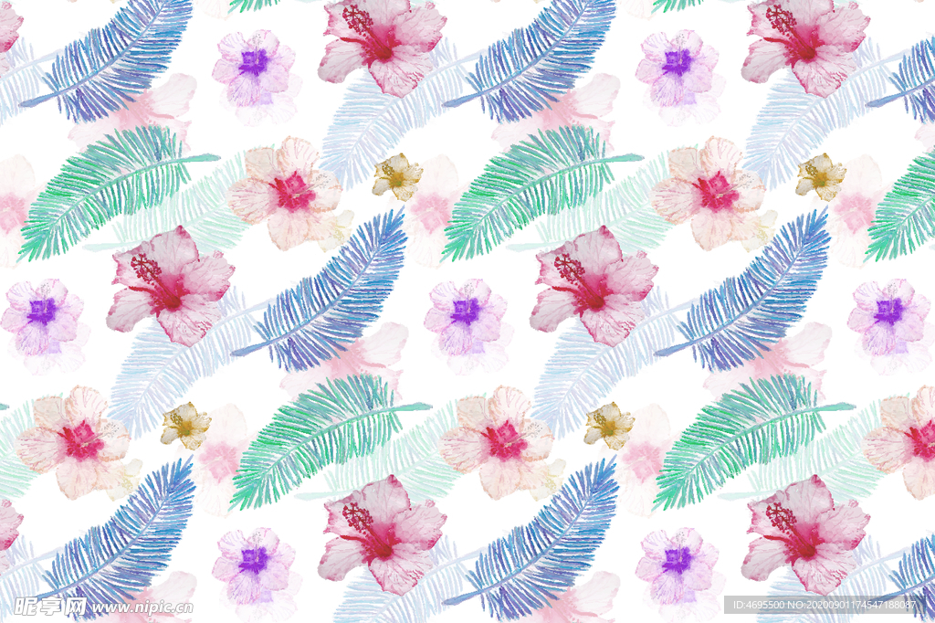 彩色羽毛矢量图