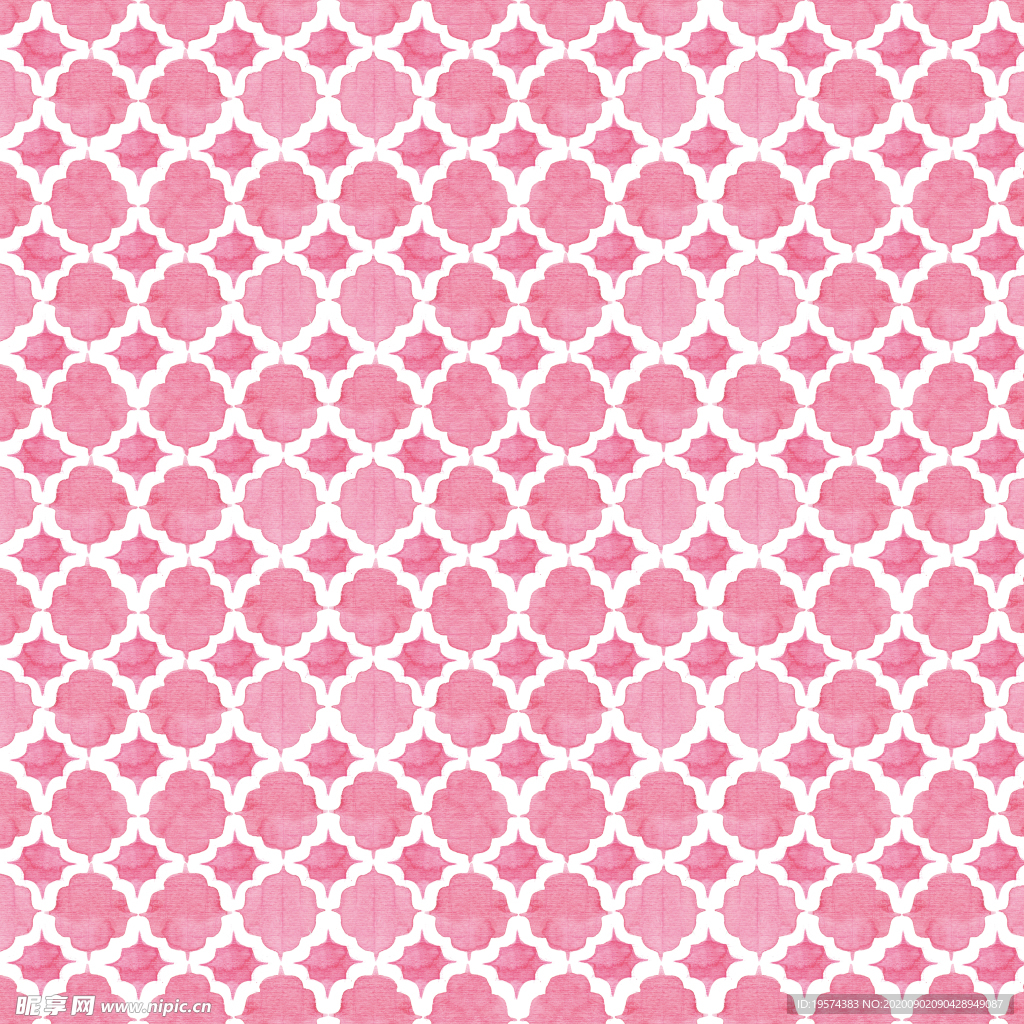 50张四叶形水彩纸