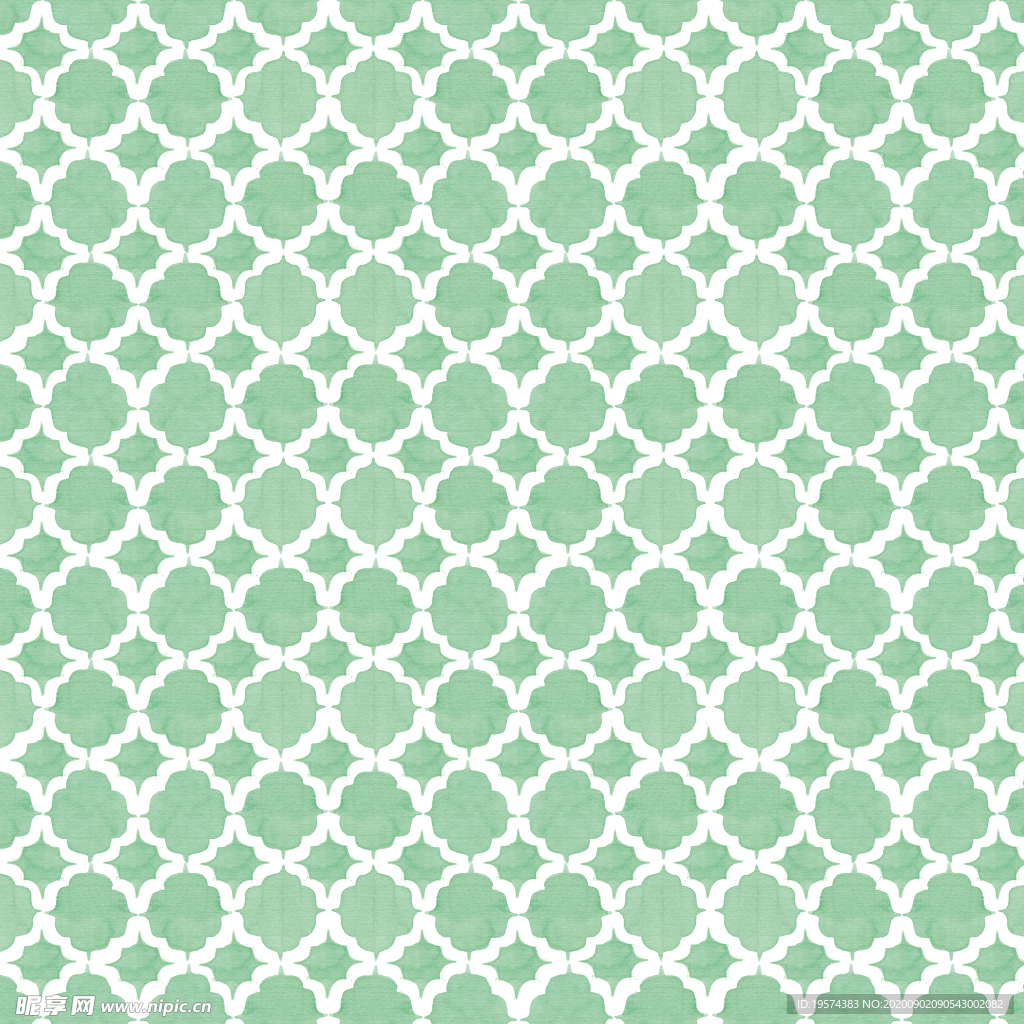 50张四叶形水彩纸