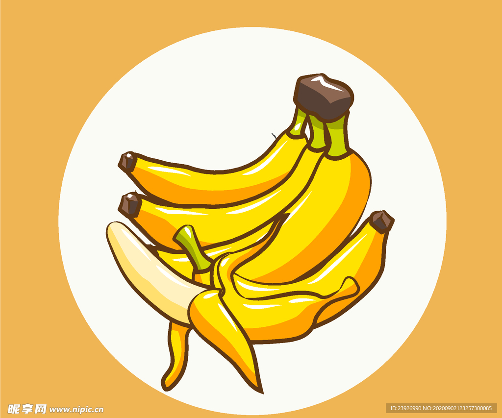 卡通香蕉