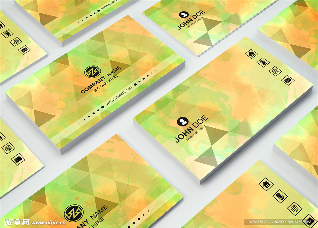 矢量名片模板