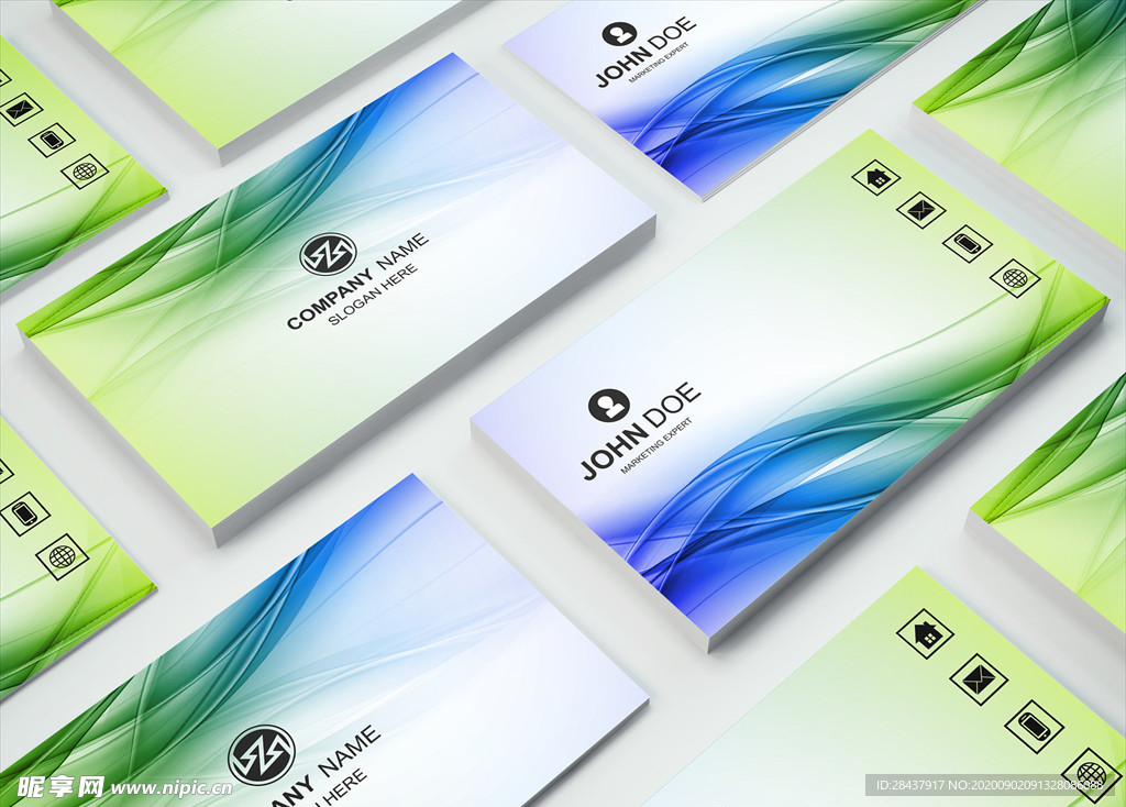 矢量名片模板