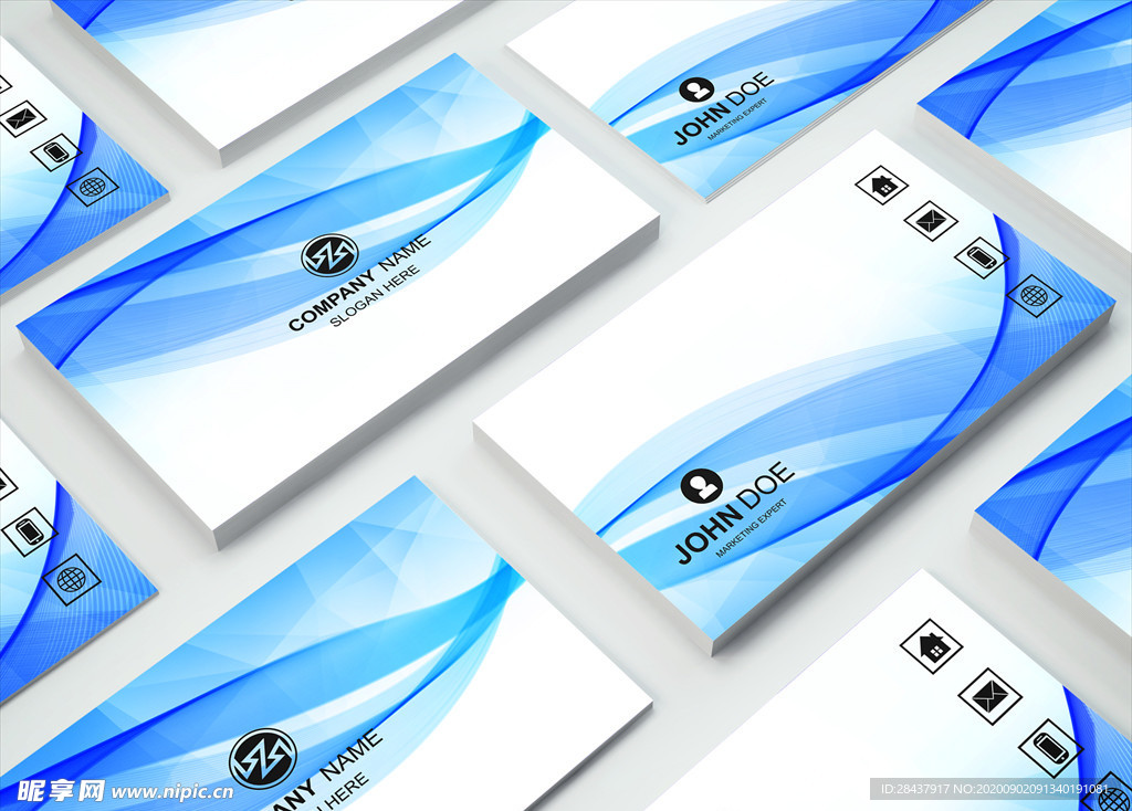 矢量名片模板