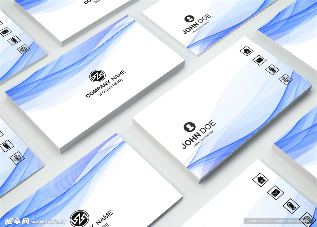矢量名片模板
