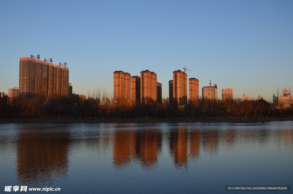 汾河湿地公园美景