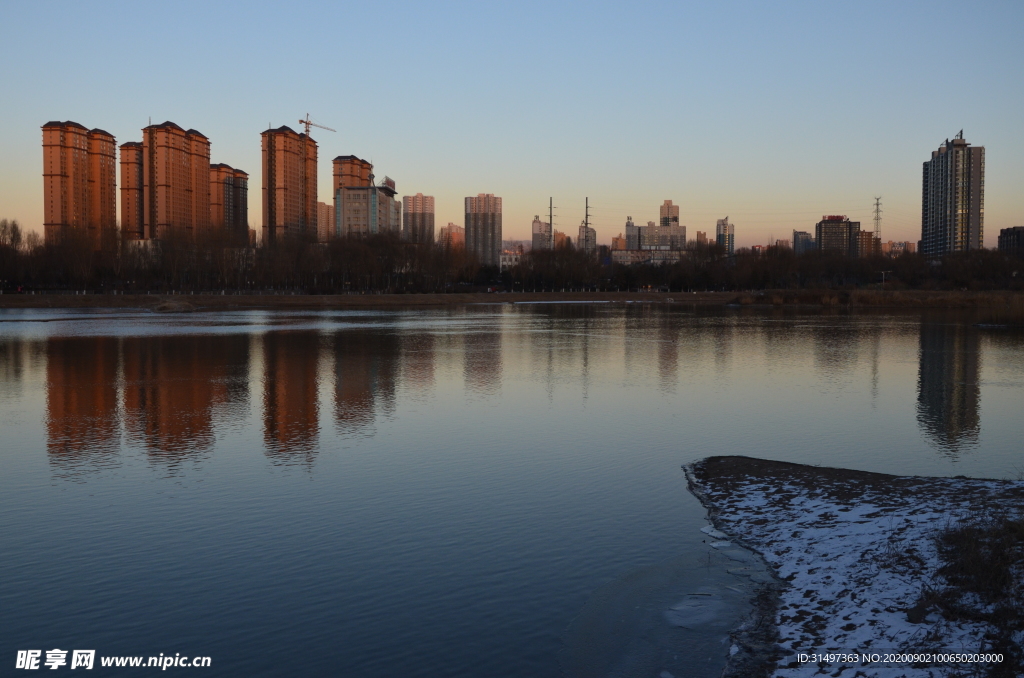 汾河湿地公园美景
