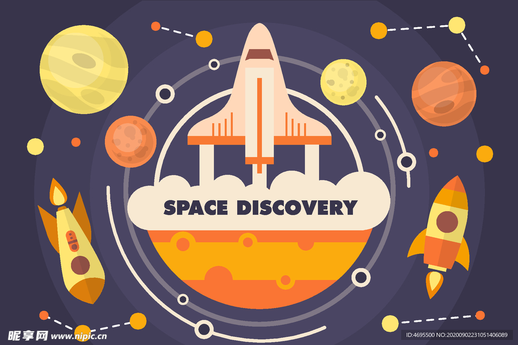 卡通元素矢量图