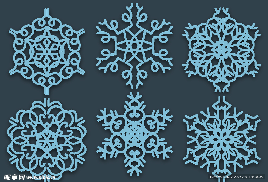 花纹 花框 花边 矢量图