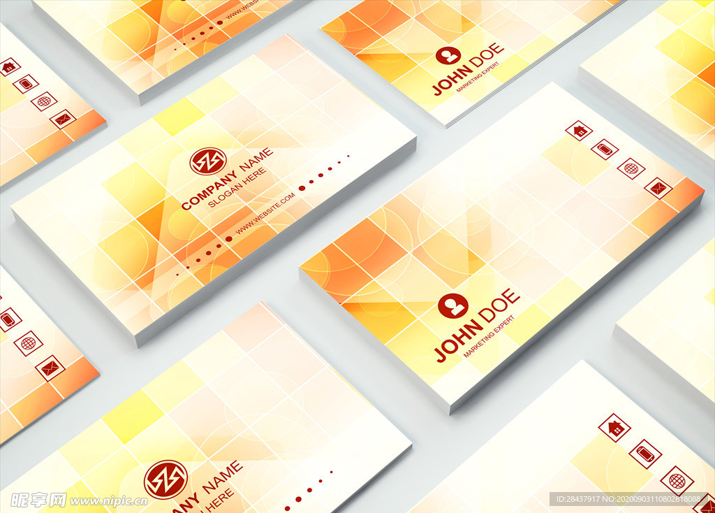 矢量名片模板