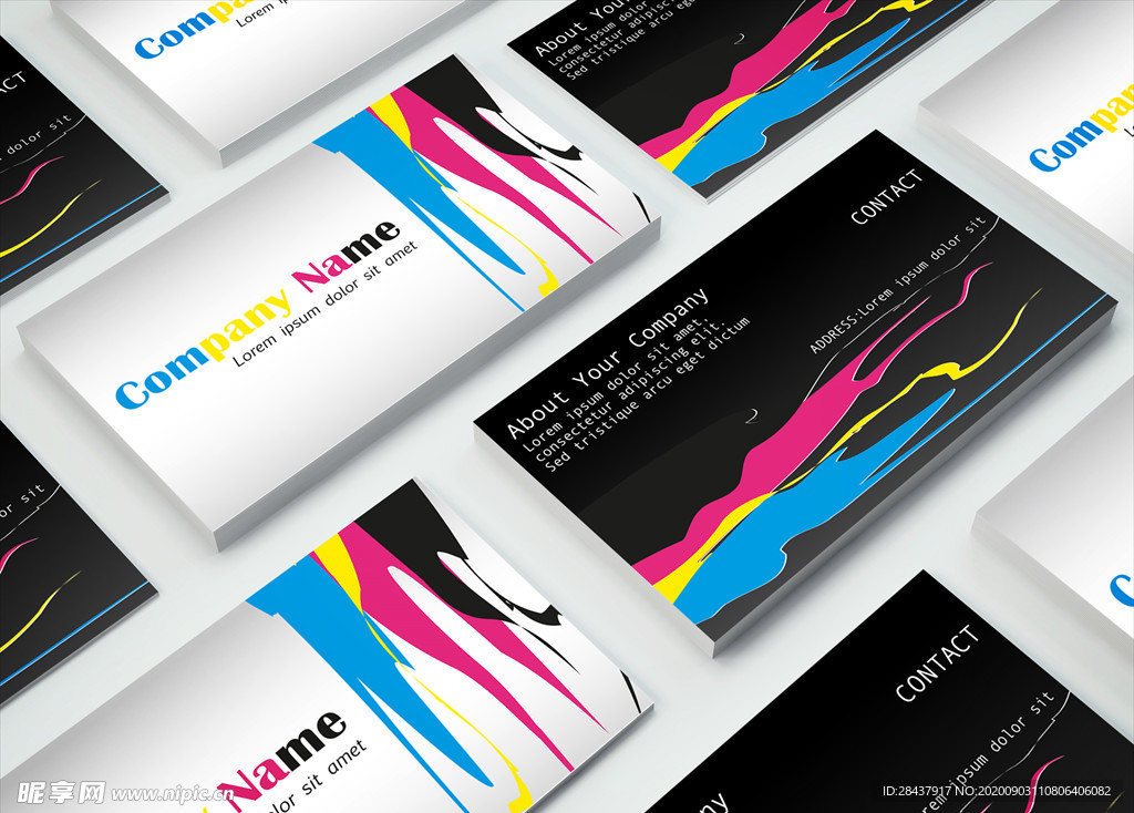 矢量名片模板