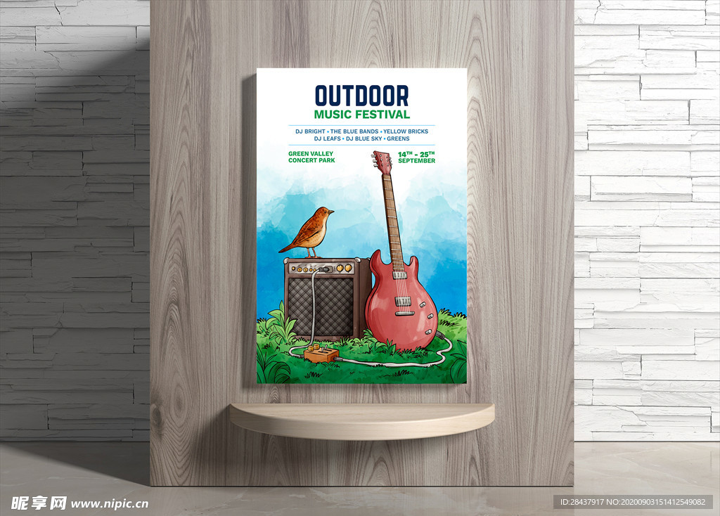 音乐海报