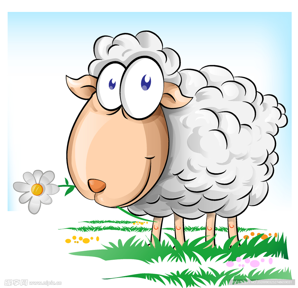 卡通羊