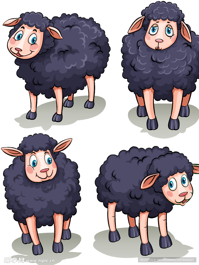 卡通羊