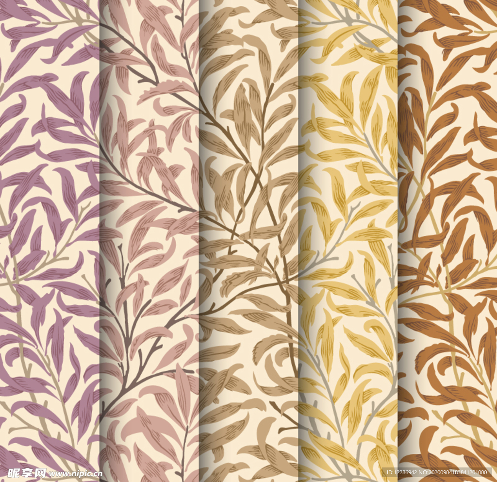 复古图案纹理背景