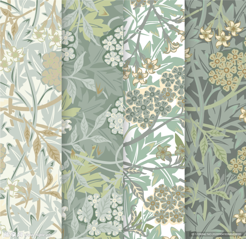 复古图案纹理背景