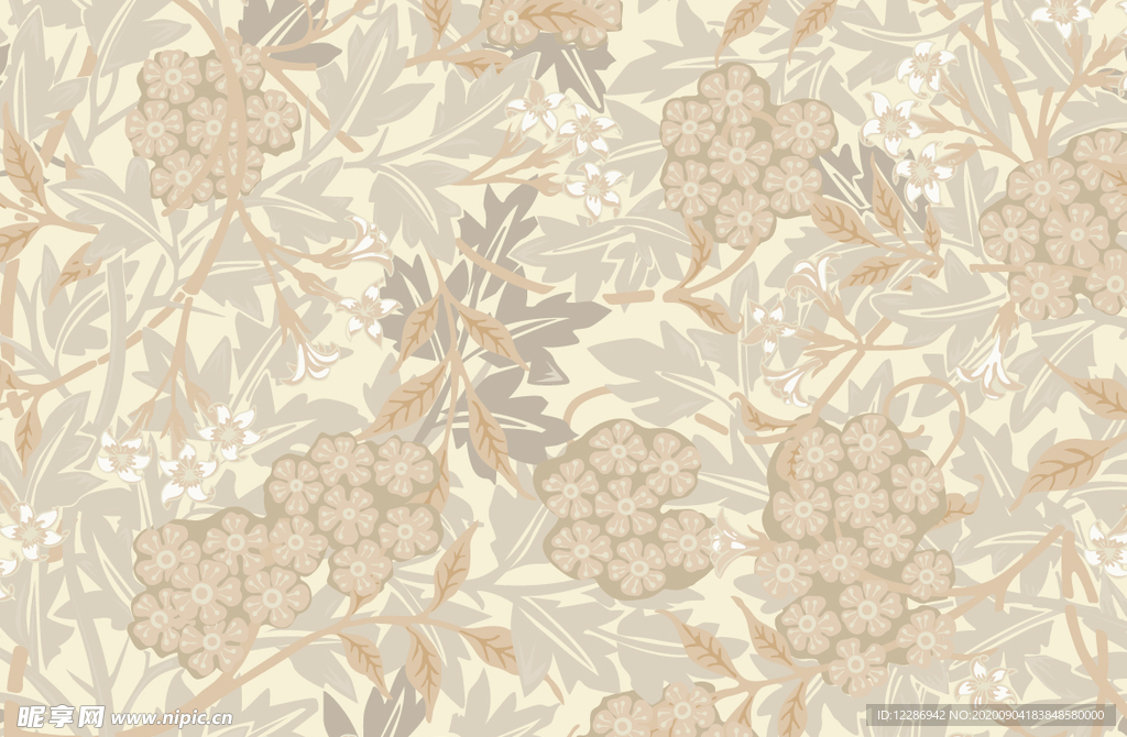 复古图案纹理背景