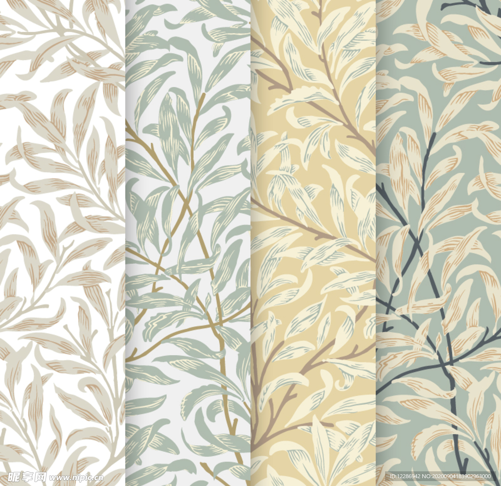 复古图案纹理背景