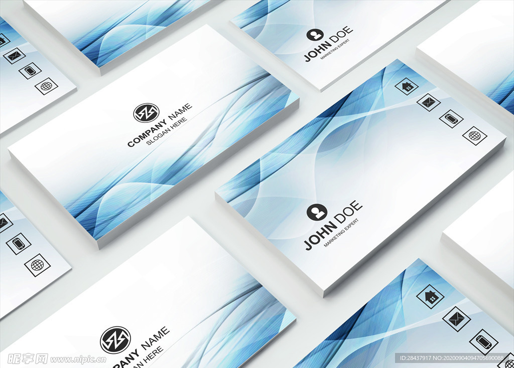 矢量名片模板