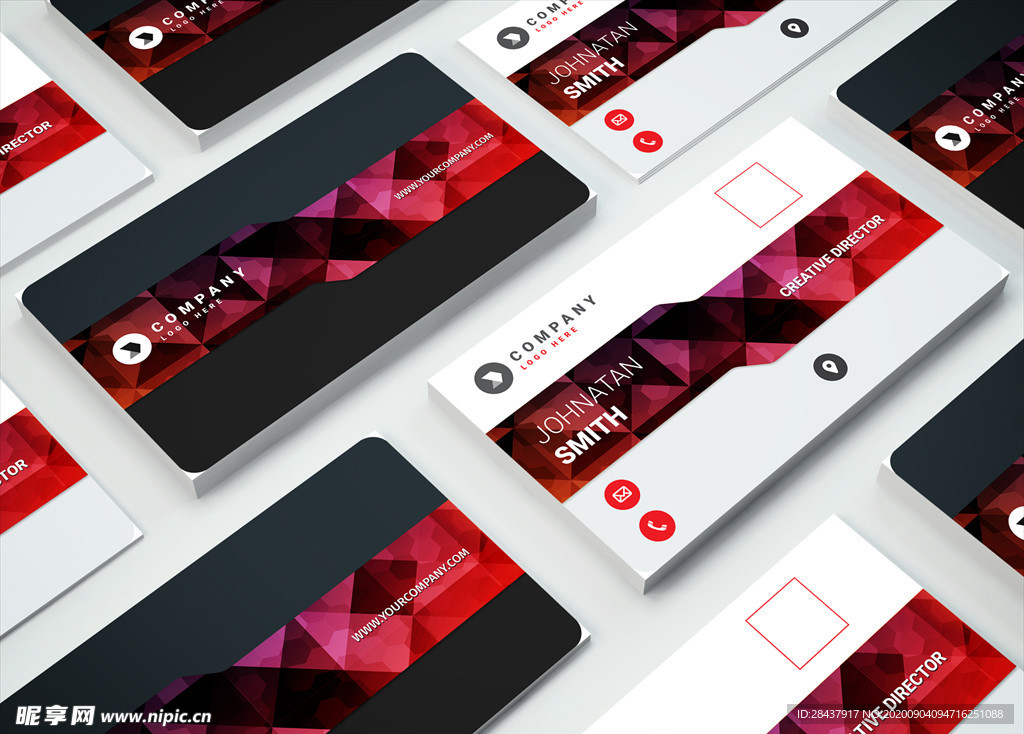 矢量名片模板