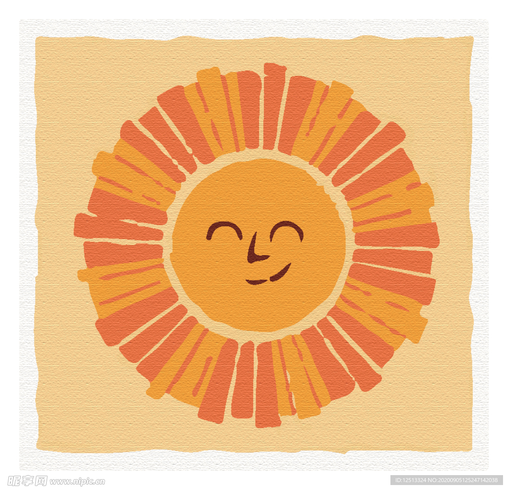 卡通太阳