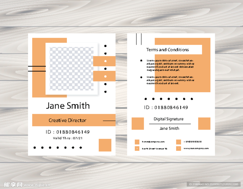 工作证 工作牌 工牌 吊牌图片