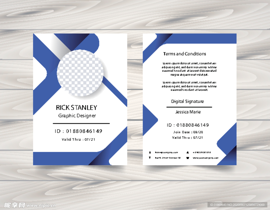 工作证 工作牌 工牌 吊牌图片