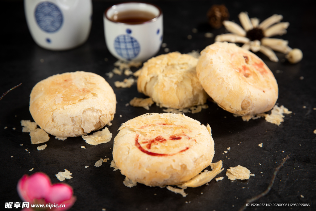 中秋节苏式月饼