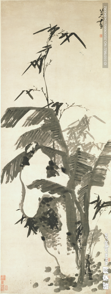 中国风传统水墨画