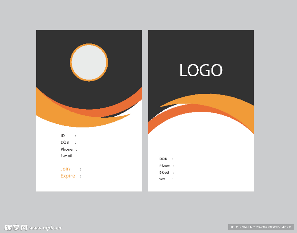 工作证 工牌 吊牌图片